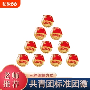 团徽共青团正版磁吸2cm标准款学生通用中国共青团徽章