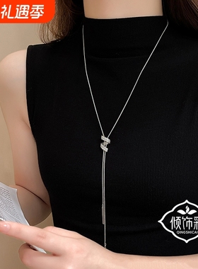 精致秋冬毛衣链女长款