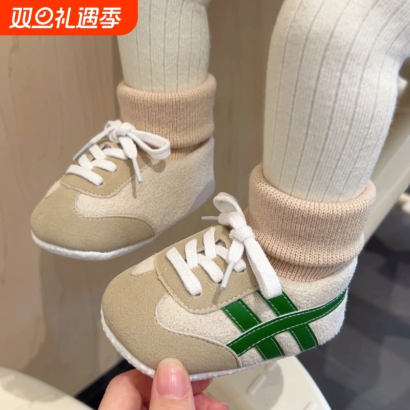 婴儿鞋秋冬0-1岁宝宝鞋袜一体3