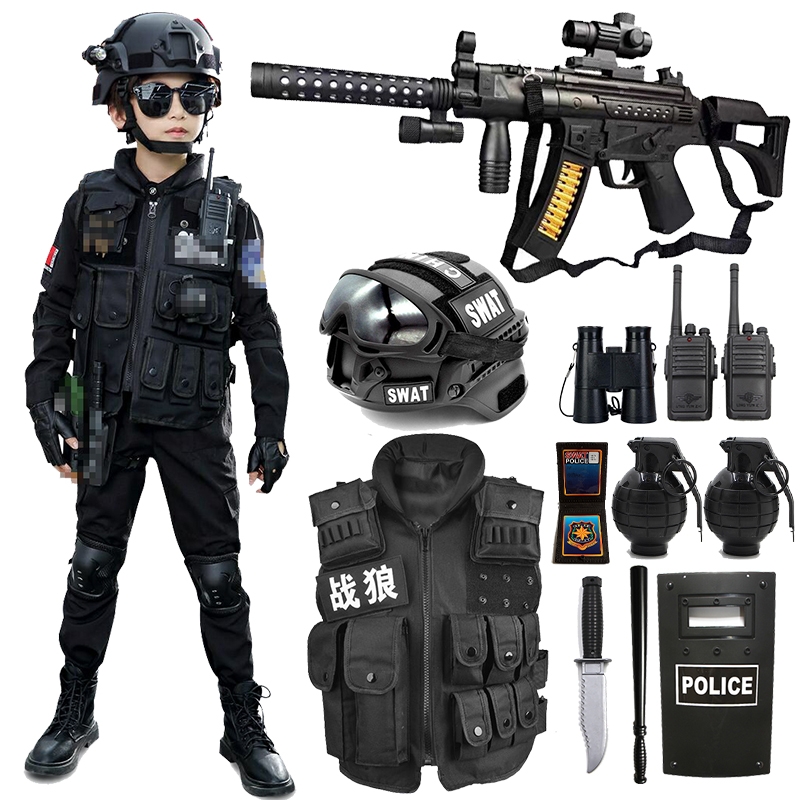 小特警玩具枪衣服装备战术全套