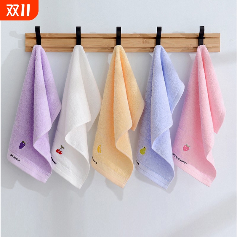 全棉不掉毛洗脸巾|超6000次加购