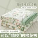 夏凉被空调被芯午睡被子机洗薄款夏季学生宿舍夏被棉花水洗艾草