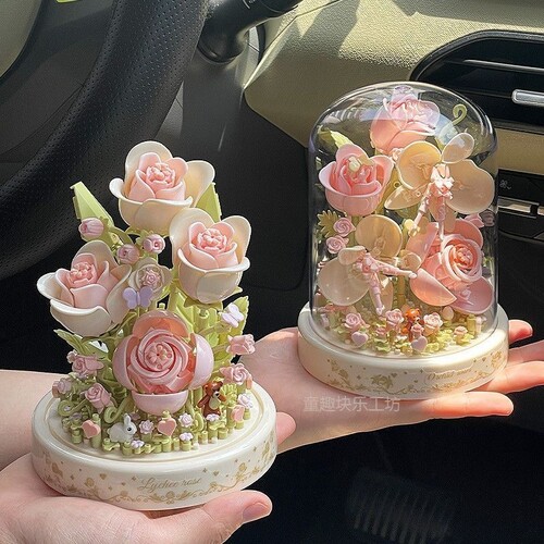 【网红爆款】积木花盆栽玩具