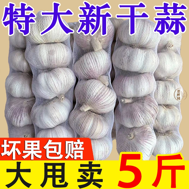 【天天特价】山东干蒜紫皮大蒜