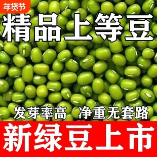 绿豆新货农家绿豆粥绿豆汤绿豆芽绿豆沙五谷杂粮东北农家自产发芽