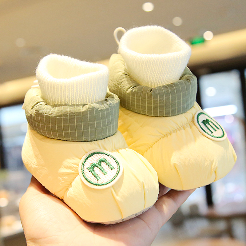 婴儿软底防滑布鞋6-12个月