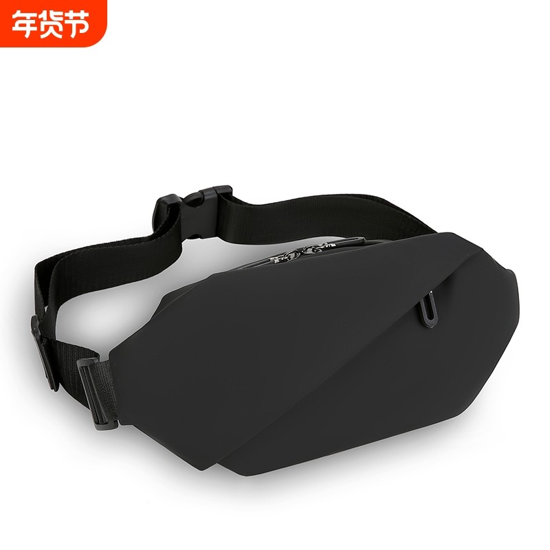 日韩新款街头潮流折叠腰包多功能胸包时尚斜挎包男士运动骑行背包,箱包皮具/热销女包/男包,胸包,淘宝优惠券,粉丝福利购,淘宝优惠卷