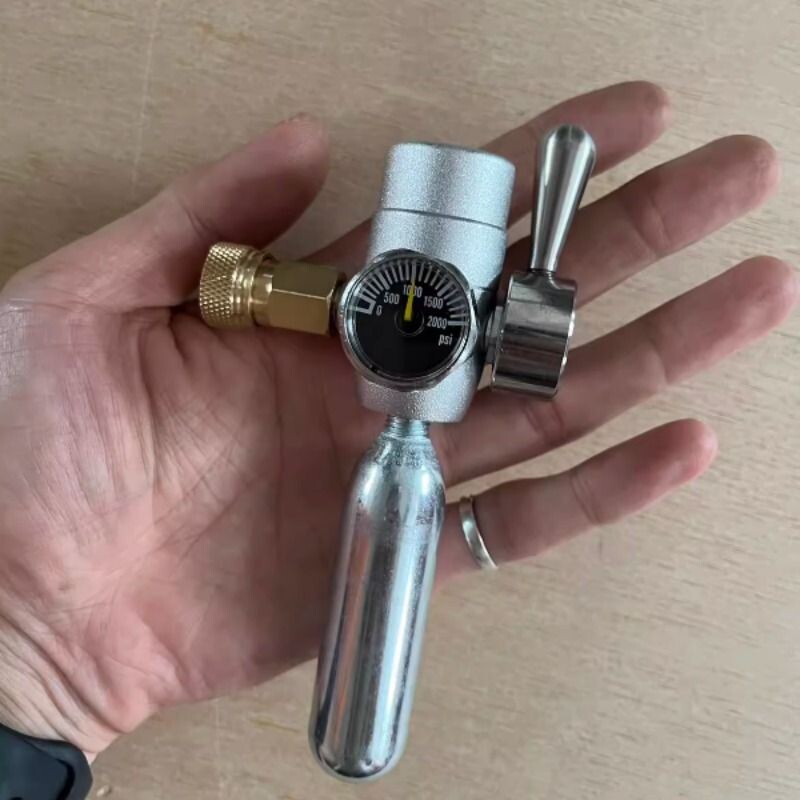 气动咖啡机 二氧化碳co2减压阀  露营好用 可控制预浸泡 恒压