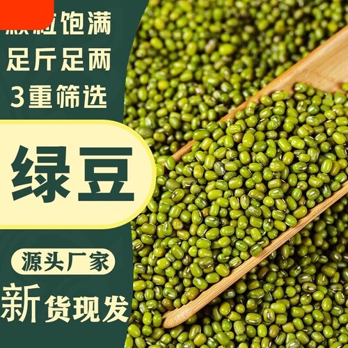绿豆新货农家自产袋装颗粒绿豆粥