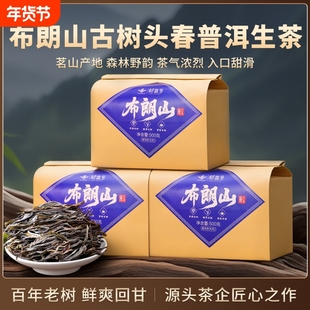 布朗山普洱茶生茶散茶头春新茶正品云南古树老生普口粮茶叶自己喝