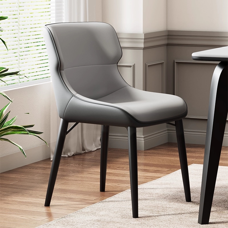 简约现代餐椅轻奢椅子家用靠背椅餐桌椅麻将椅咖啡椅凳子高级感