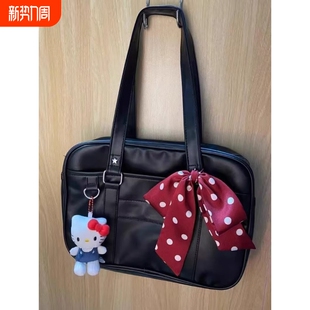 PARKDANCE日系jk制服包女2024新款 手提包学院风简约 大容量二次元