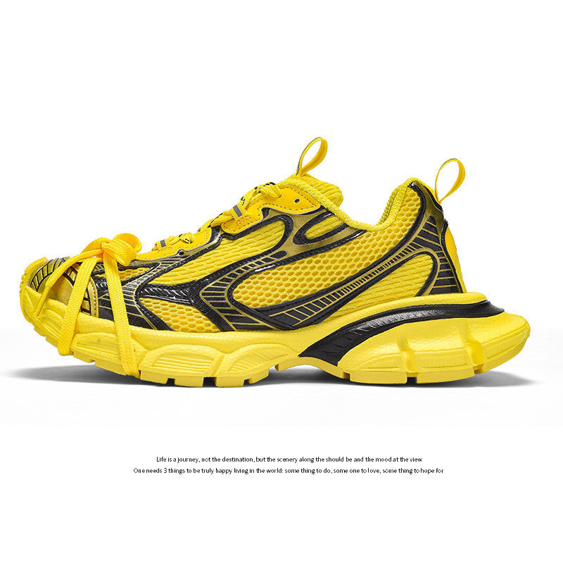 老爹鞋女透气休闲运动跑步鞋黎世家增高鞋十代3XL男厚底增高版本