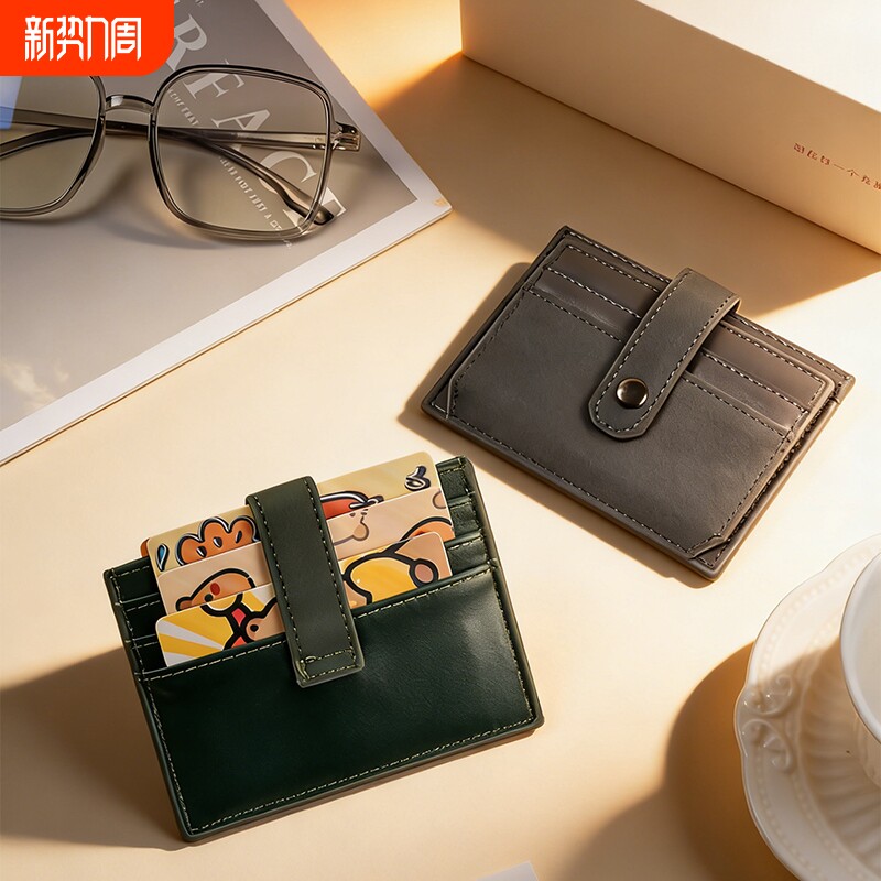 2026新款超薄卡包男女韩国多卡位卡夹迷你钱包驾驶证简约证件包