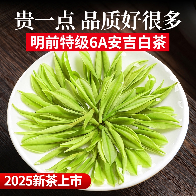 安吉白茶特级明前茶|千人加购