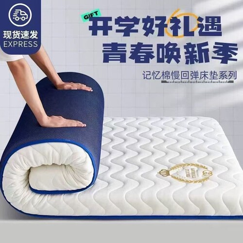 乳胶记忆棉床垫软垫家用榻榻米