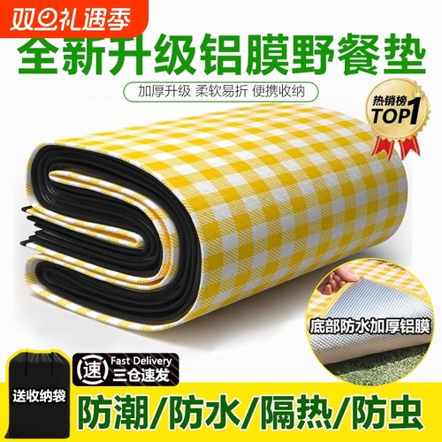 防潮垫加厚户外露营防水帐篷地垫