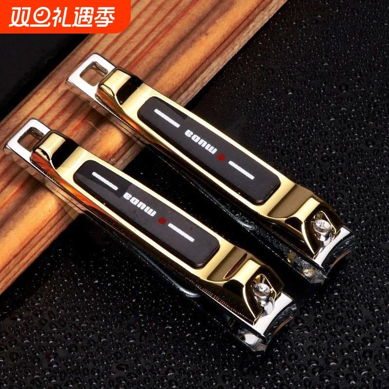 高端品质欧美达指甲钳单个不锈钢指甲刀大号指甲剪便携家用修甲刀