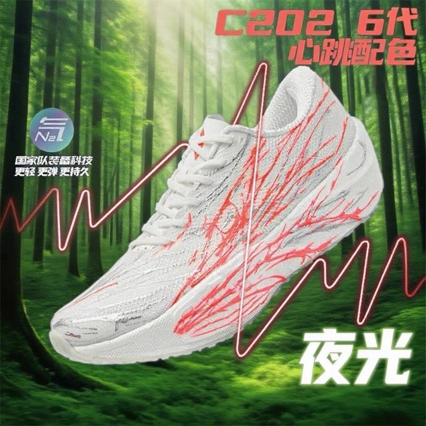 C202氮科技专业跑步鞋竞速碳