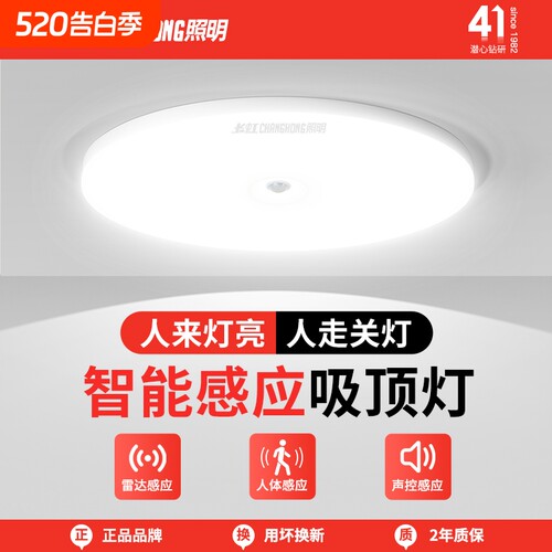 长虹照明感应吸顶灯楼梯过道灯