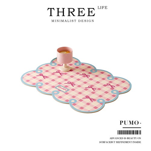 Tlife·Pumo·沥水垫吸水皮革吸水防烫隔热垫微波炉餐垫子 | 捕梦
