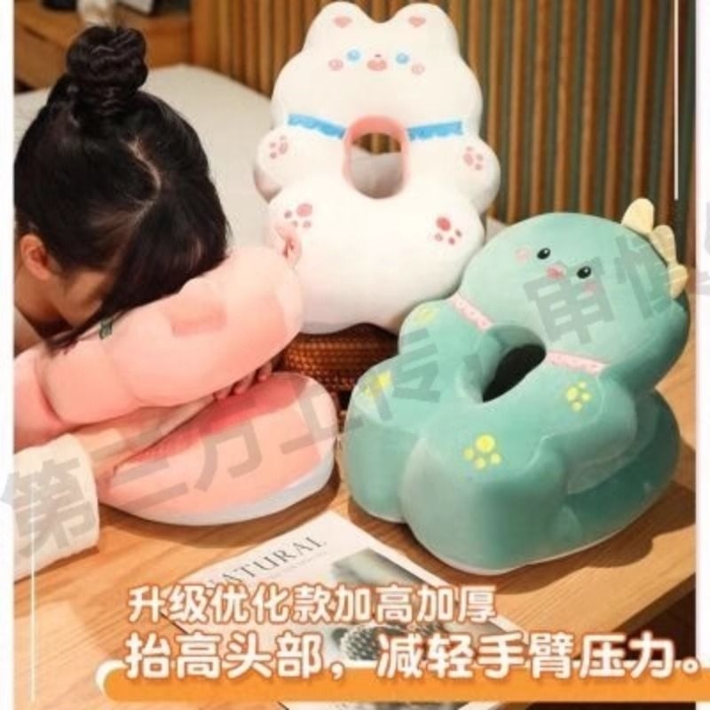 午睡神器枕小学生趴睡枕儿童午休枕头教室桌上午睡睡觉抱枕趴趴枕
