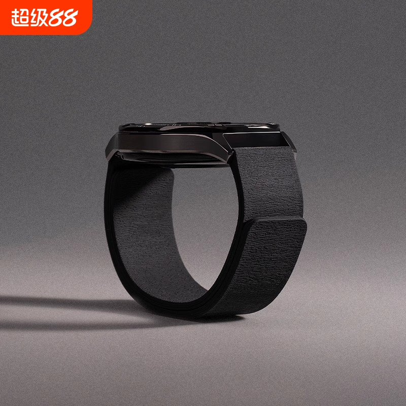 适用华为gt5表带手表watchgt4手表带gt3新款watch5gtpro磁吸watch4pro荔枝纹硅胶gt2智能4gt腕表链pro运动