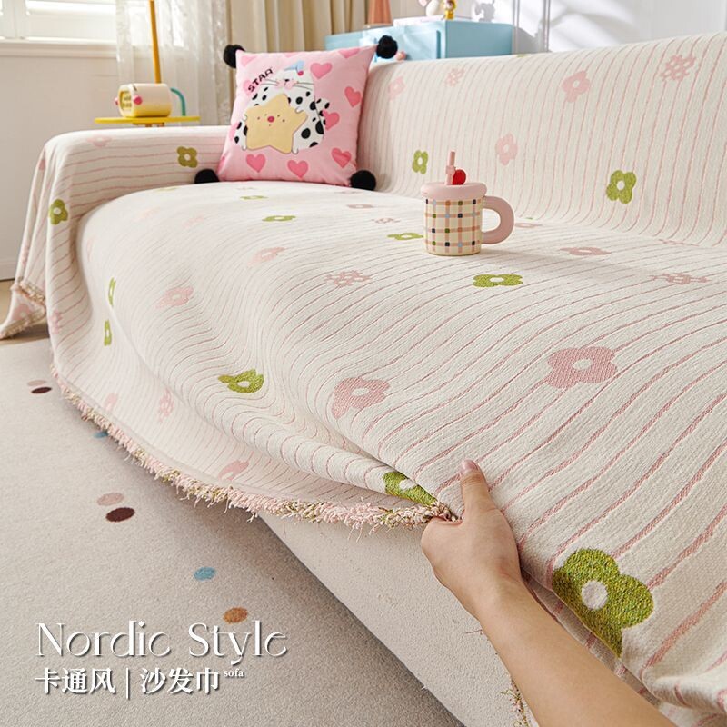 防水隔尿2026新款四季通用沙发盖布巾防猫抓坐垫毯子春夏季套罩