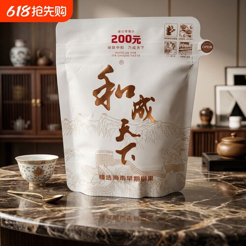 和成天下200元白虹贯日原装正品日期新鲜青果槟榔正宗海南嫩青果
