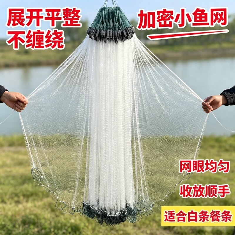 小渔网粘网单层三层白条网马口网图片