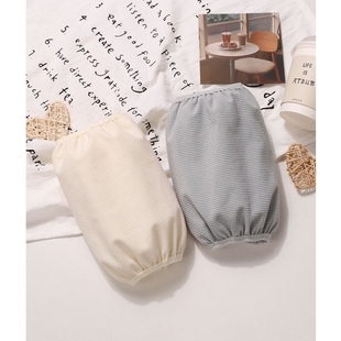 加大袖套纯色美拉德色卡其套袖短款防脏耐脏护袖女冬季工作新袖口