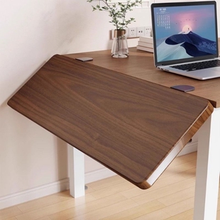 桌面延长板可折叠电脑桌扩大神器侧边扩展增宽手臂支撑架键盘托架