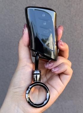 雷克萨斯ES钥匙套ES200/ES260/ES300透明RX保护壳LX/LS车扣NX/GX