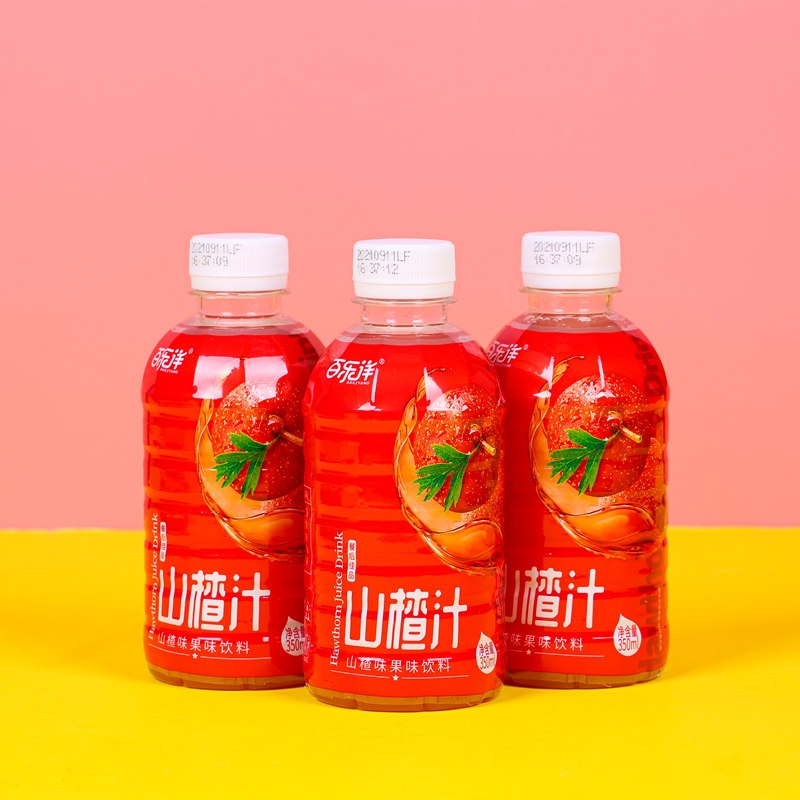 山楂味果味饮料350ml*1瓶