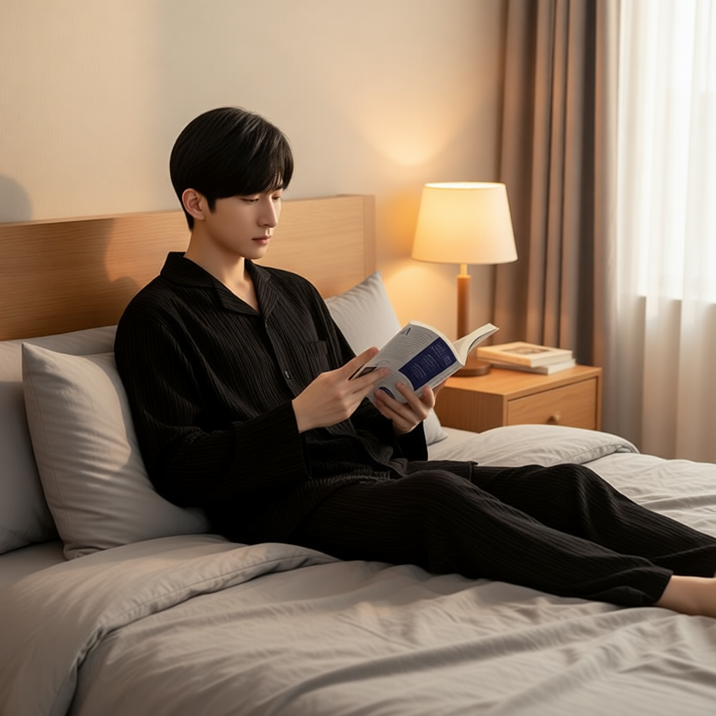 纯棉睡衣男春秋季长袖男士加大码青年秋冬天家居服套装可外穿