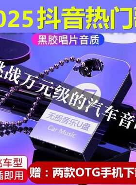 2024车载U盘音乐U盘即插即用
