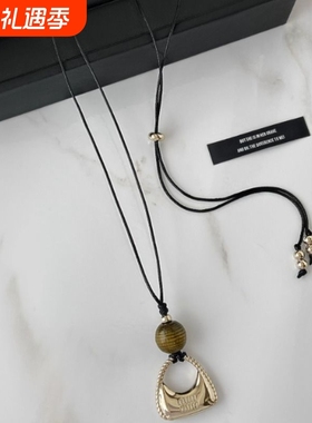 高档时尚秋冬百搭气质毛衣链项链女款2025新款毛衣装饰配饰吊坠女