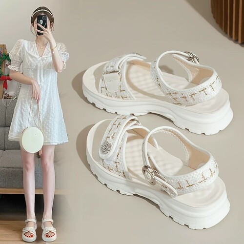意尔康心选凉鞋女夏季新款