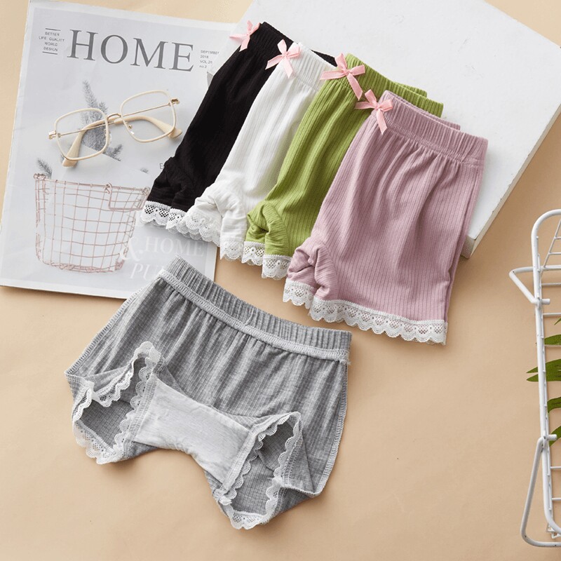 儿童内裤女童裤防走光夏季内穿薄款全棉打底短裤平角