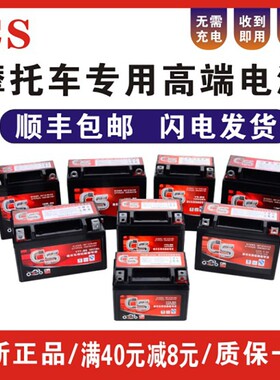 踏板摩托车电瓶12v通用125巧格女装电池弯梁车启动干蓄电池免维护