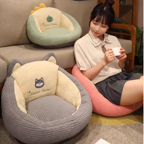 蒲团坐垫地上懒人坐墩榻榻米日式卧室家用阳台飘窗地板加厚软垫子