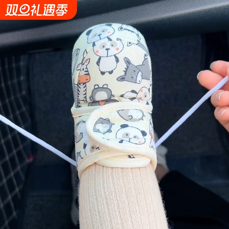冬季棉鞋加绒加厚宝宝软底鞋