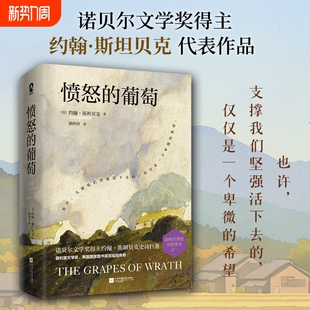 正版愤怒的葡萄诺贝尔文学奖得主约翰斯坦贝克著胡仲持经典译本中文外国文学名著史诗故事小说罐头厂街伊甸之东书籍活下去精装译文
