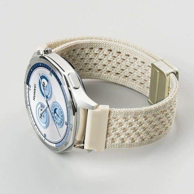 适用华为GT5手表watchgt5表带watch5手表带gt4智能gt3watch4磁吸pro编织gt2运动buds透气男女腕带夏针织尼龙