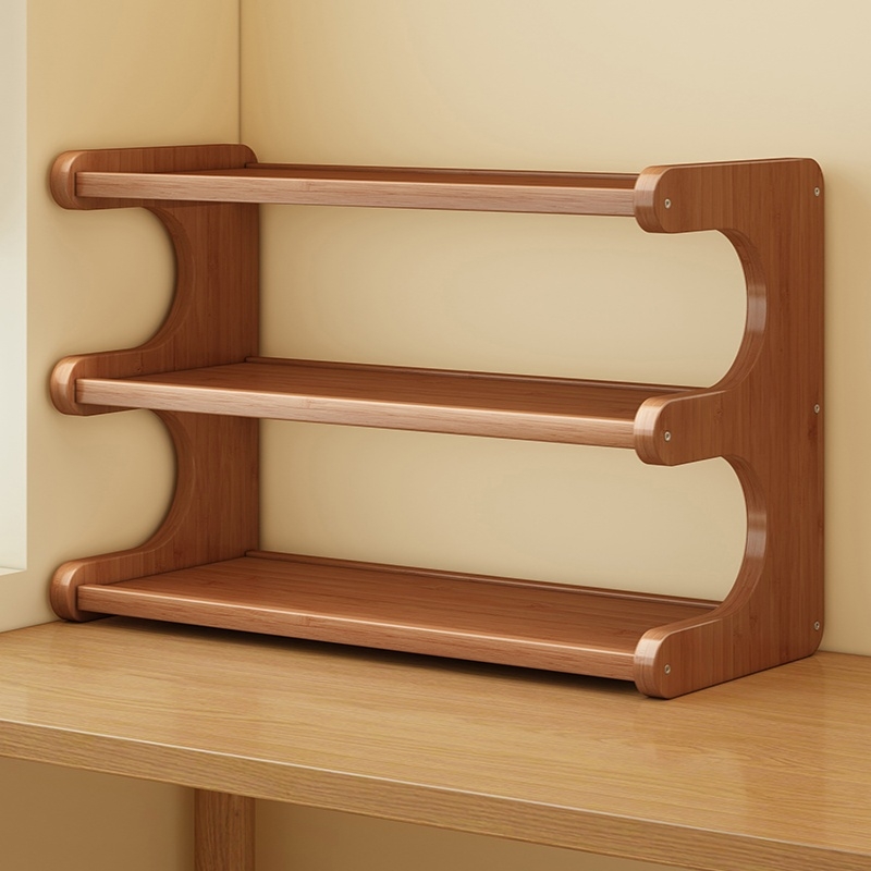 优彩仕桌面置物架开放储物架