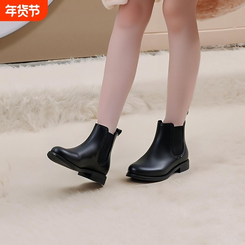雨鞋女时尚套鞋加厚耐磨胶鞋英伦低帮外穿短筒雨靴防水防滑水鞋女