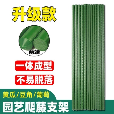 黄瓜爬藤架花架葡萄架子四季豆角蔬菜种植架西红柿支撑杆包塑钢管
