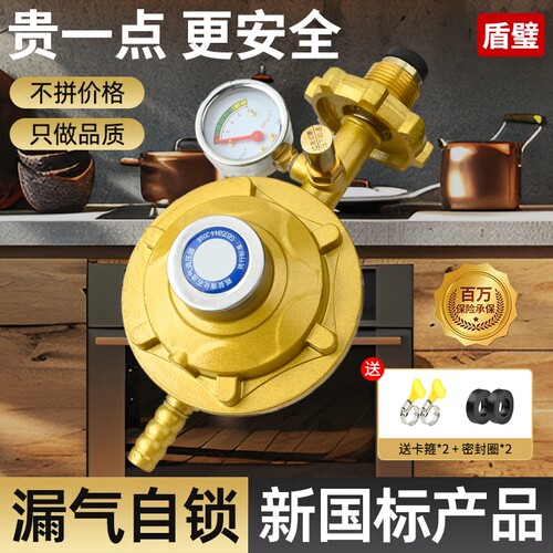 厂家直销国标必过JYT-0.6液化气安全减压阀自锁燃气低压气管瓶装