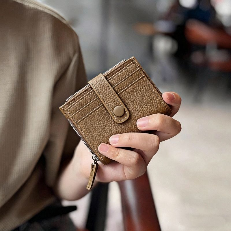 卡包女小巧精致高档薄款2025新款ins风多卡位钱包小众设计零钱