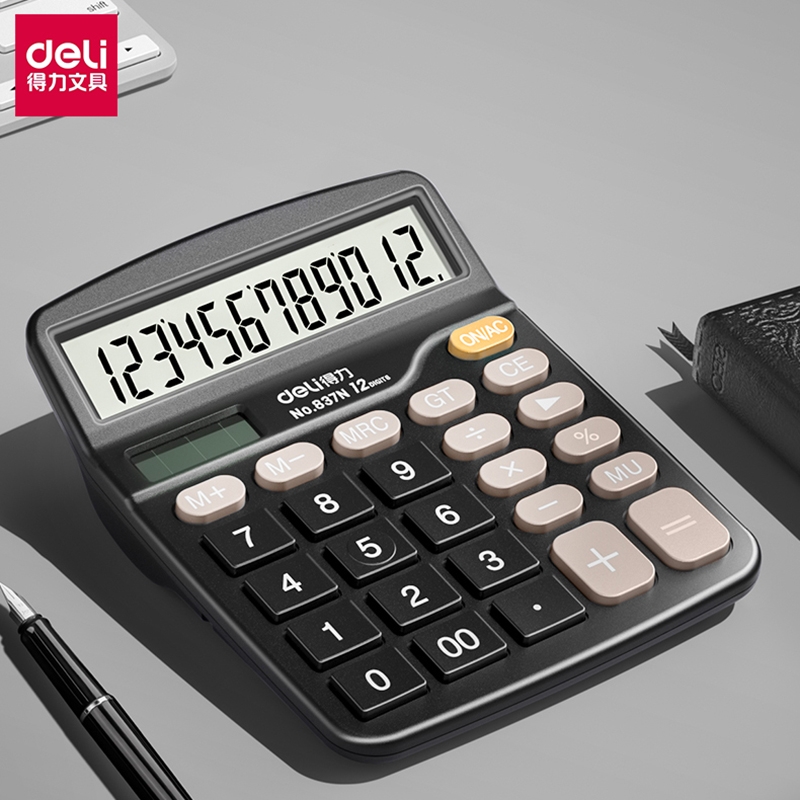 得力办公算器学生会计财务专用
